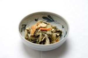 酒粕を調味料に使った長岡の伝統料理「煮菜」